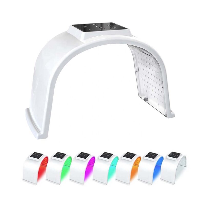 LED Light Therapy Device Manufacturer - TUV Certified 7 Colors Bio PDT for Facial Neck Body Acne Home
