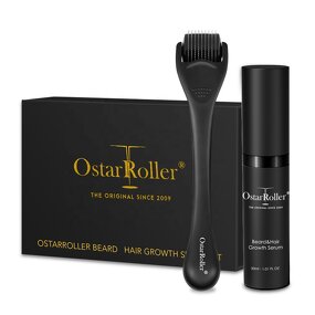 Derma Roller Set Manufacturer - MDR Certified OstarRoller 540 Needles 0.3mm for Men Hair Beard Growth