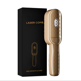 Laser Hair Growth Comb Manufacturer - 655nm with Scalp Vibrating Massage and Hair Serum Applicator