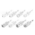 Microneedling Needle Cartridge Manufacturer - CE Approved OEM Nano Twist 1-42 PINS 3D 5D for Face