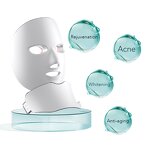LED Light Therapy Mask Manufacturer - Professional Handheld Wireless 7 Colors for Face Neck Acne Wrinkle
