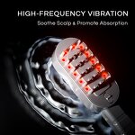 Laser Comb Manufacturer - OEM 655nm Red LED Therapy Sonic Vibration for Hair Loss Treatment