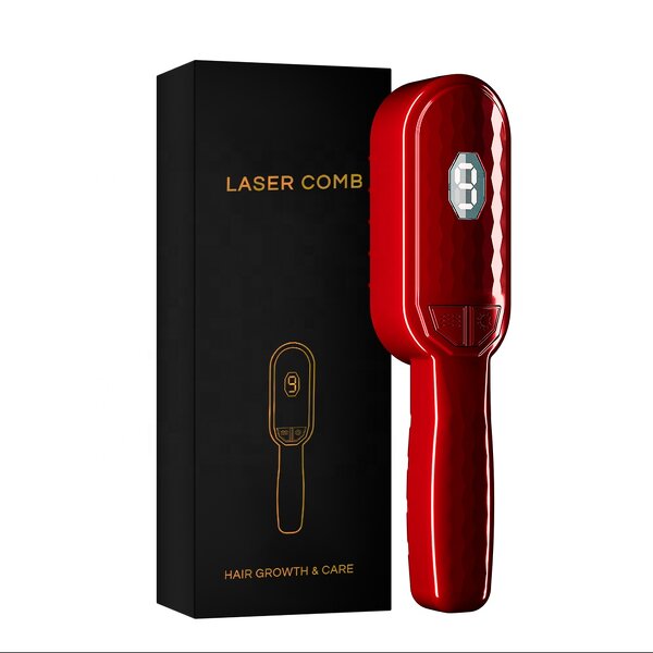 Laser Comb Manufacturer - Powerful 650nm for Hair Growth Serum Application Sonic Vibration