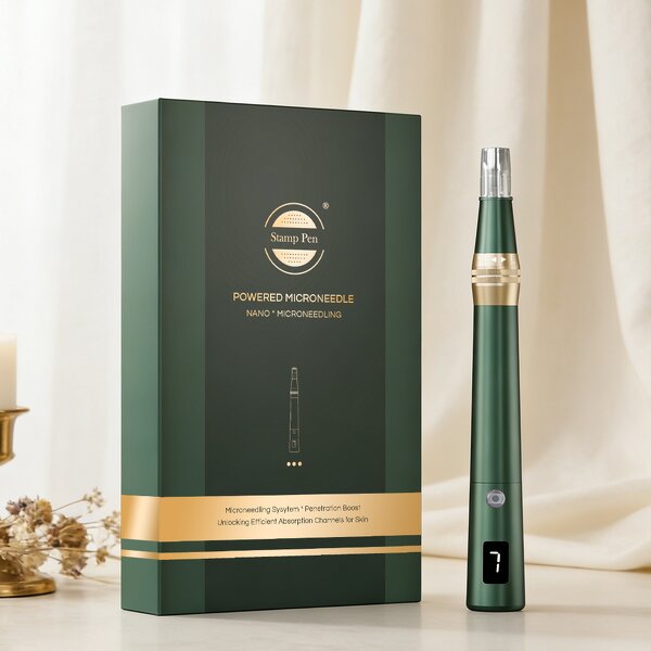 Microneedle Derma Pen Manufacturer - Home MTS Powered Adjustable NANO Needle Length for Acne Lip Face