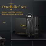Derma Roller SET Manufacturer - Private Label Titanium 540 Needle 0.3MM for Home Beard Hair Growth Serum