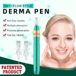 Derma Pen Manufacturer - Anti-Flow Electric Auto Stamp Titanium 2pcs Lithium Battery for Face US
