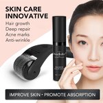 Derma Roller SET Manufacturer - OEM Private Label 540 Titanium for Home Face Beard Hair Growth Serum