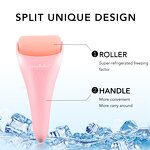 Ice Roller Manufacturer - Handheld Cooling Silicone Derma Rolling System for Face Lips Nose Wrinkle