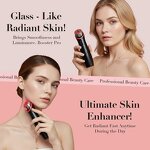 Titanium Derma Roller - 540 Needles 0.3mm Men Beard Hair Growth Serum Tool