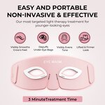 8 Color LED Light Therapy Belt - Silicone Infrared PDT Body Face Rejuvenation Tool