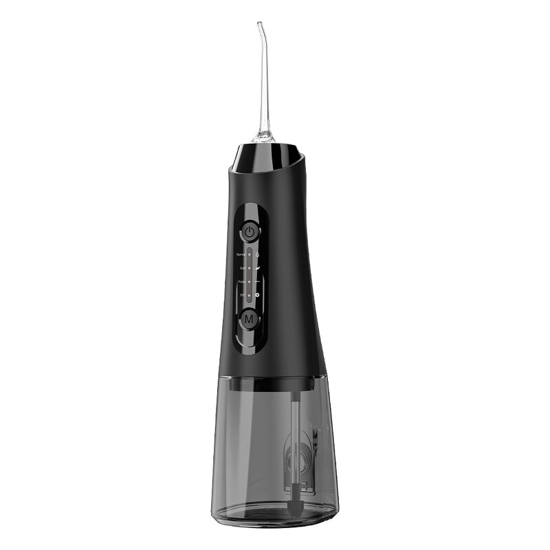 USB Water Flosser - IPX7 Waterproof 4 Pressure Modes 320ml 1500mAh Tank