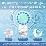 Oscillating Sonic Toothbrush - Wholesale Rotary Dupont Bristle Electric Tool