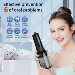 Electric Water Flosser - 240ml IPX7 Waterproof Professional Hotel Oral Irrigator