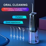 Portable Water Flosser - 350ML USB Powered Household Outdoor Teeth Cleaner