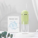 Mini Electric Water Flosser - 4 Nozzles IPX7 Waterproof Detachable Travel Tool