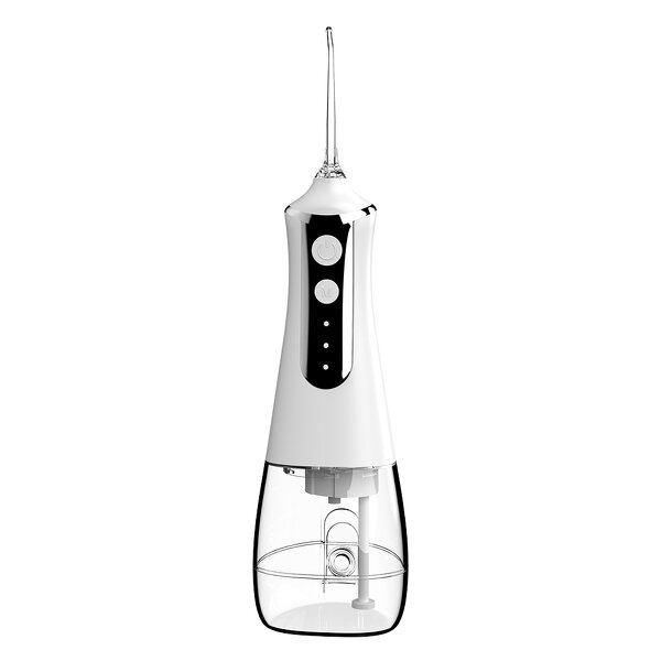 USB Water Flosser - 300ML IPX6 Waterproof 3 Modes Cordless Teeth Cleaner