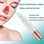 Electric Blackhead Remover - Home Use Acne Face Cleaner Vacuum Suction Beauty Tool