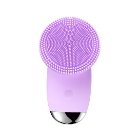 Silicone Facial Cleansing Brush - IPX7 Rechargeable High Frequency Deep Cleaning