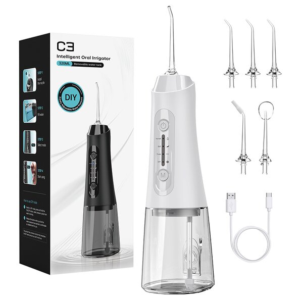 Cordless Water Flosser - OEM/ODM New 4 Modes USB Powered Oral Irrigator
