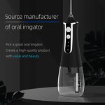 USB Water Flosser - 300ML IPX6 Waterproof 3 Modes Cordless Teeth Cleaner