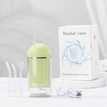 Travel Tooth Irrigator - IPX7 USB Rechargeable Cordless Dental Cleaning Tool