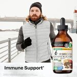 Mushroom Liquid Drops - Direct Sale 10 in 1 Vitamin D3 Coffee Immunity Support
