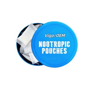 Alpha Nootropic Pouches - OEM Private Label Natural Caffeine L Theanine Energy