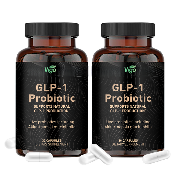 GLP-1 Probiotic Capsules - Akkermansia Berberine Gut Digestion No Sugar