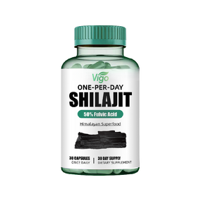 Shilajit Capsules - Vigo Acentiallabs Organic 60g Himalayan Immune Stamina
