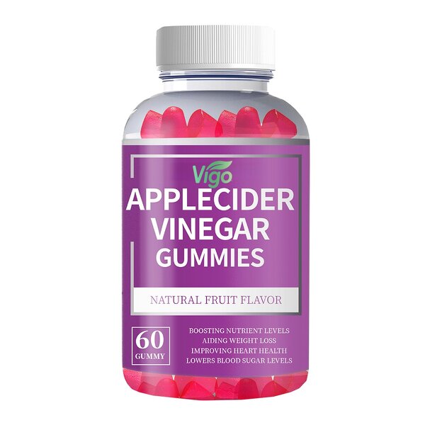 Apple Cider Vinegar Gummies - Vigo Improve Complexion Healthy Gut Supplement