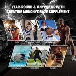 Creatine Pre Workout - Vigo HALAL 3000mg Energy Booster Muscle Growth Gummy