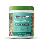 Organic Super Greens Powder - Vigo OEM Vegan Spirulina Chlorella Detox Smoothie