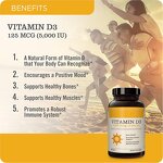 Vitamin D3 Softgel - Vigo Private Label Organic Gluten Free Non-gmo Bone Health