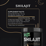 Shilajit Resin - Vigo GMP Sugar Free 85+ Trace Minerals Men Women
