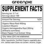 Maca Liquid Drops - SUNI Ashwagandha Fenugreek Beet Root L-Arginine Men Women