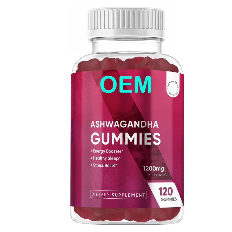 Ashwagandha Gummies - Vigo 1200mg Relaxation Stress Relief Herbal Supplement