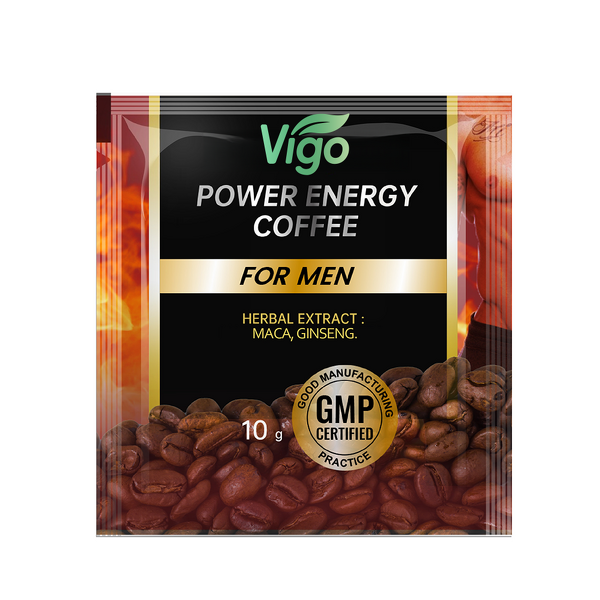 Maca Coffee Powder - Vigo Herbal Strong Man Power Aphrodisiac Tongkat Ali