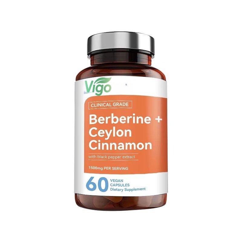 Berberine Capsules - Vigo Custom Ceylon Cinnamon Men Women Immune Support