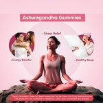 Ashwagandha Gummies - Vigo 1200mg Relaxation Stress Relief Herbal Supplement