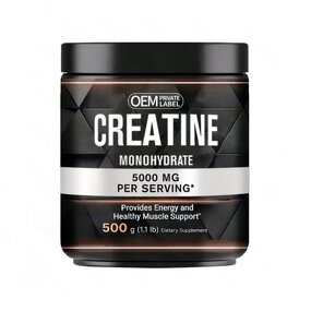 Creatine Monohydrate Powder - High Quality 500g Unflavored Pre-Workout Tool