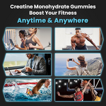 Post Workout Gummies - 100% Organic Private Label Creatine Muscle Builder