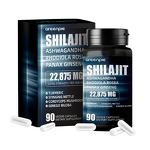Shilajit Capsules - Vigo GMP Private Label 85+ Trace Minerals Men Women