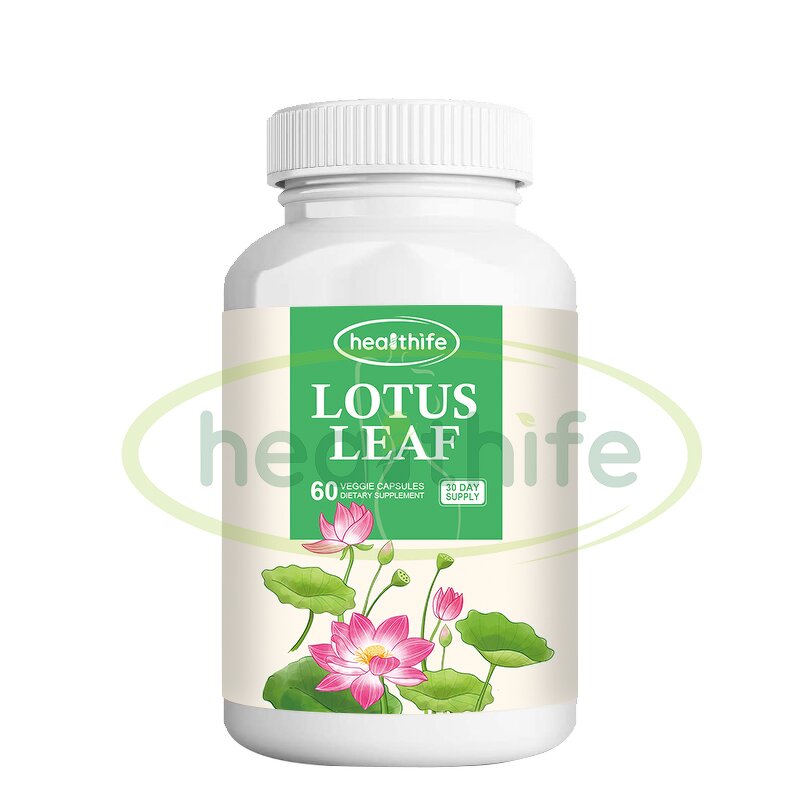 Lotus Leaf Capsule Manufacturer - 500mg/60caps Nuciferine Extract