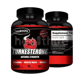 Turkesterone Capsules Manufacturer - 500mg/60caps Ajuga Turkestanica Extract