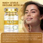 NAD Capsules Manufacturer - 99% 500mg/60caps Nicotinamide Adenine Dinucleotide
