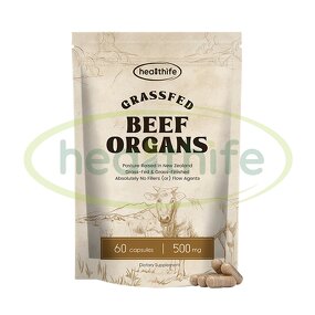 Beef Organ Capsule Manufacturer - Grass Fed 5 in 1 Liver Heart Blend