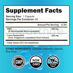 NMN Capsules Manufacturer - OEM Trans-Resveratrol Food Grade Pure