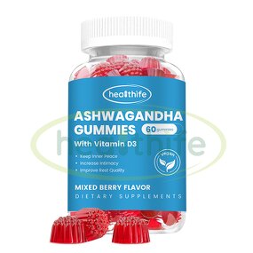 Ashwagandha Gummies Manufacturer - OEM Mixed Berry Vitamin D3