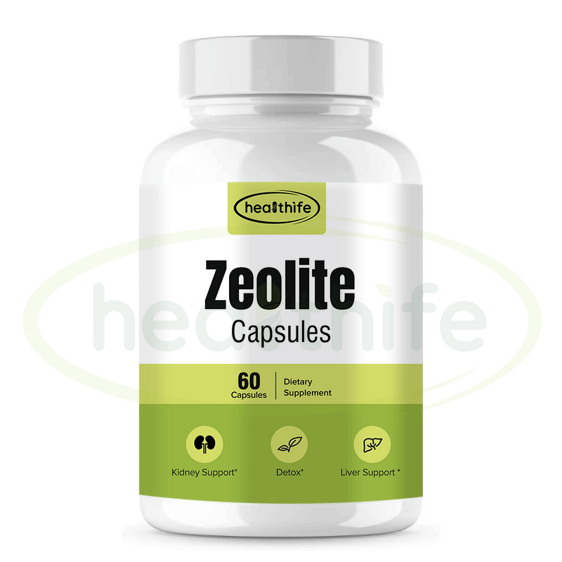 Zeolite Capsules Manufacturer - 500mg 60 Capsules Activated Fast Delivery