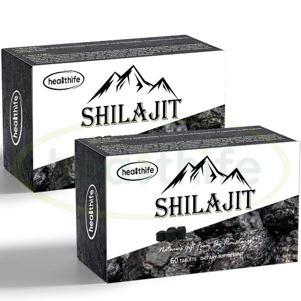 Shilajit Tablets Manufacturer - Private Label 200mg/60tablets Pure Resin